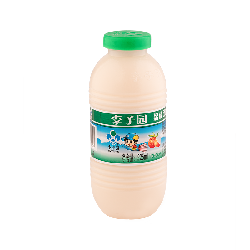荔枝风味乳饮料，单瓶净含量225ml